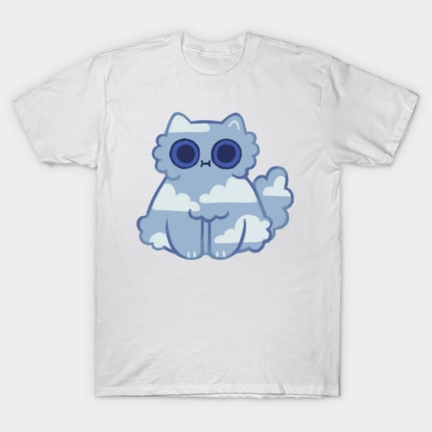 Cloud Cat T-Shirt by Niamh Smith Illustrations